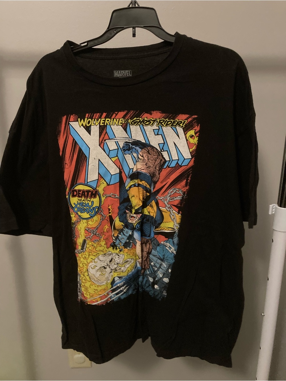 Men’s X-Men vs Ghostrider XL Black
Graphic Tee
